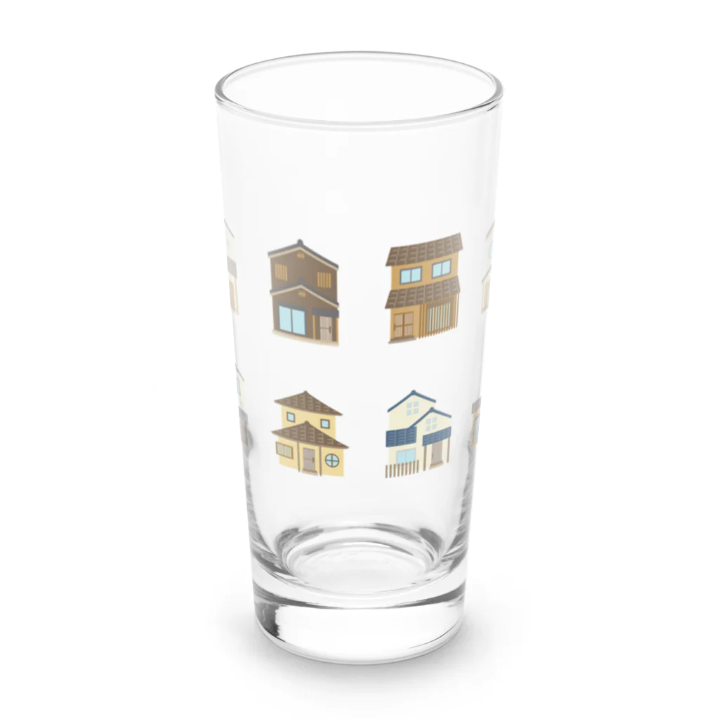 tomy1022のいろんな家集めました Long Sized Water Glass :front