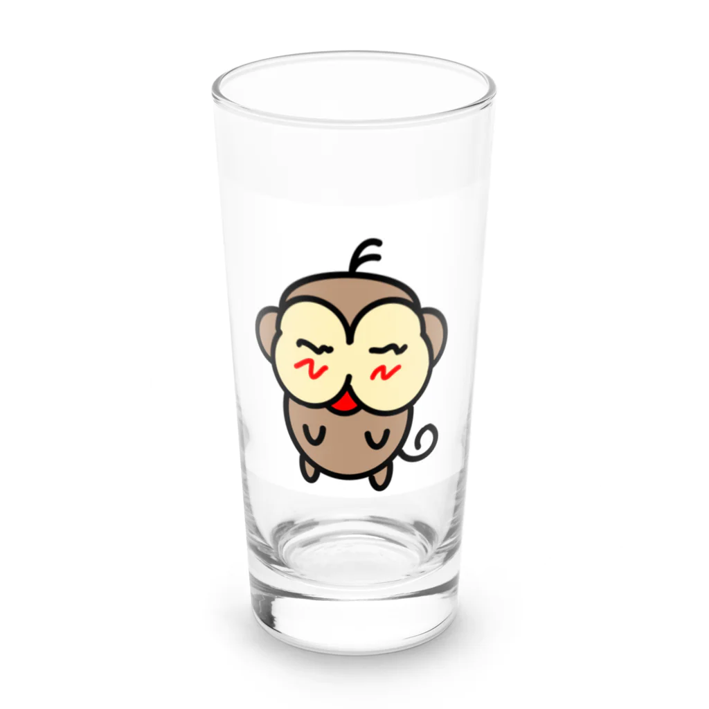 Akesahaのお猿 Long Sized Water Glass :front