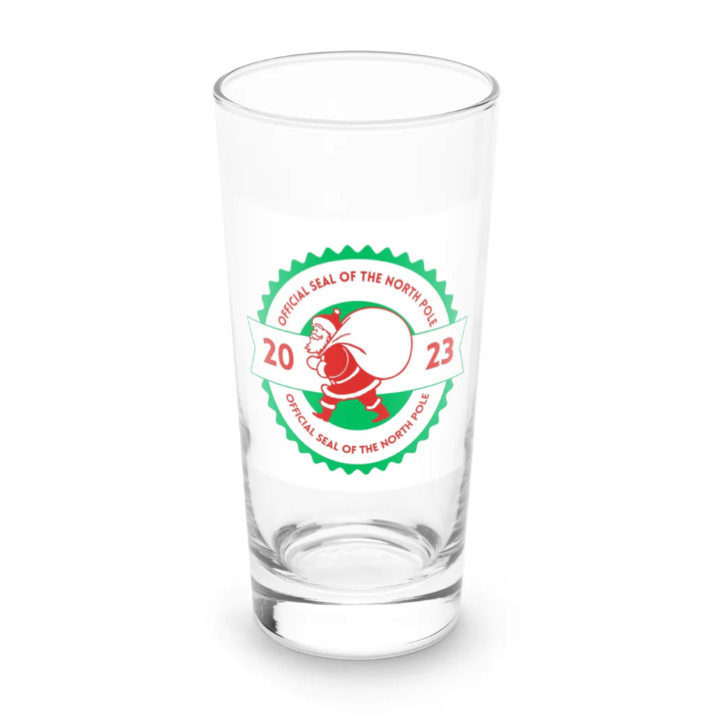 KYOUSAIの2023サンタ Long Sized Water Glass :front