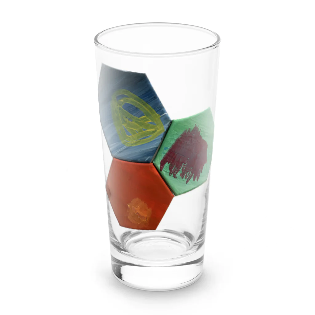 kokorozasuのぽっ Long Sized Water Glass :front