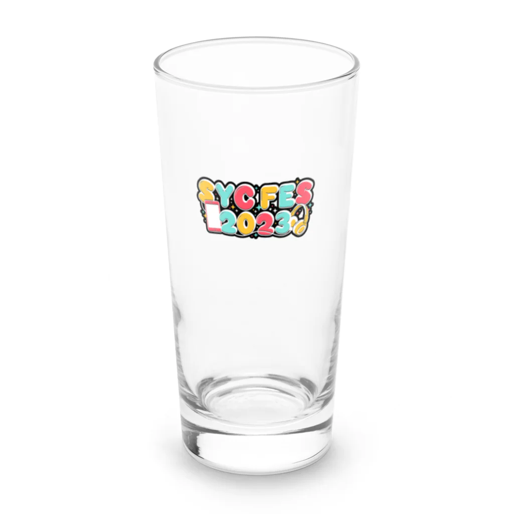 SYC FES 2023公式オンラインショップのSYC FES限定グッズ Long Sized Water Glass :front