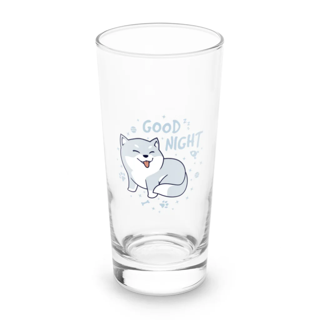 jireh777のグッドナイトワンちゃん Long Sized Water Glass :front