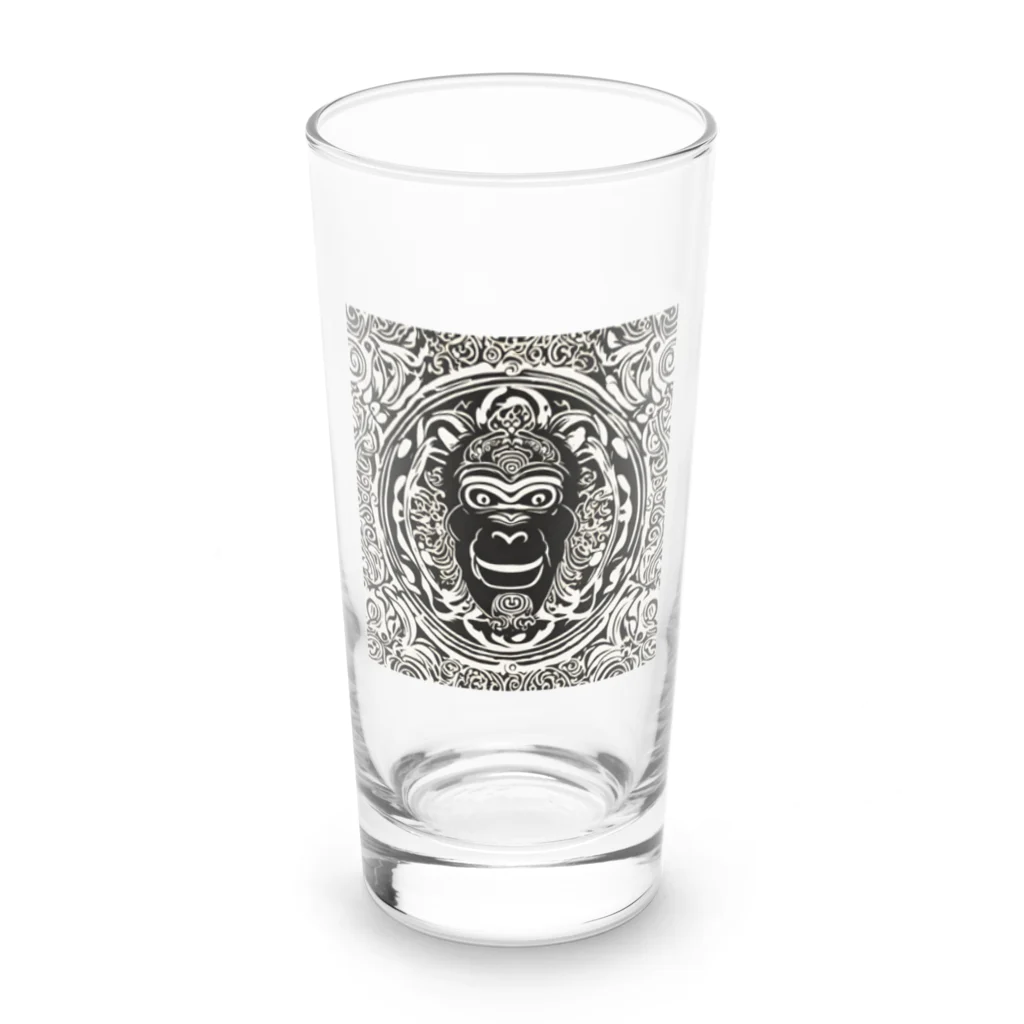 猿人★ロックのサルマンダラ Long Sized Water Glass :front