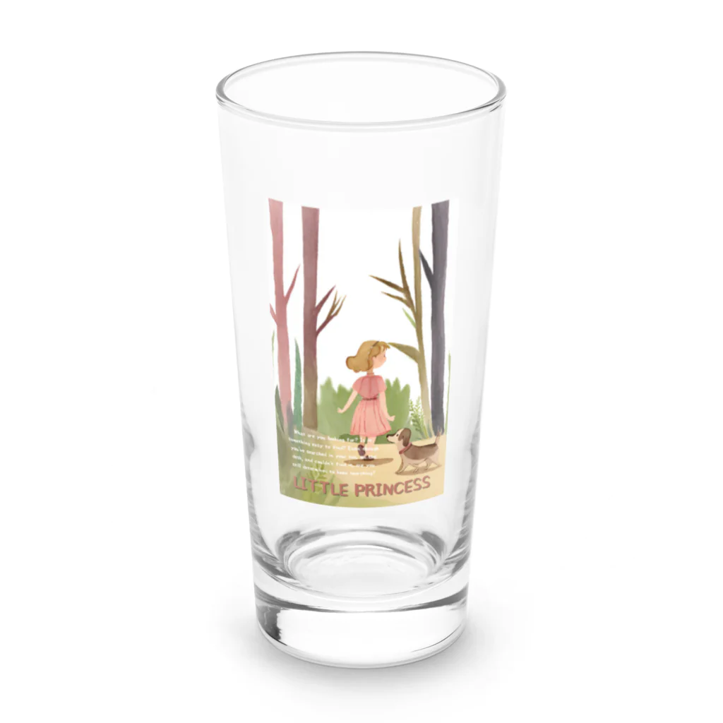 petitringo -プチリンゴ-の迷子のお姫様 Long Sized Water Glass :front