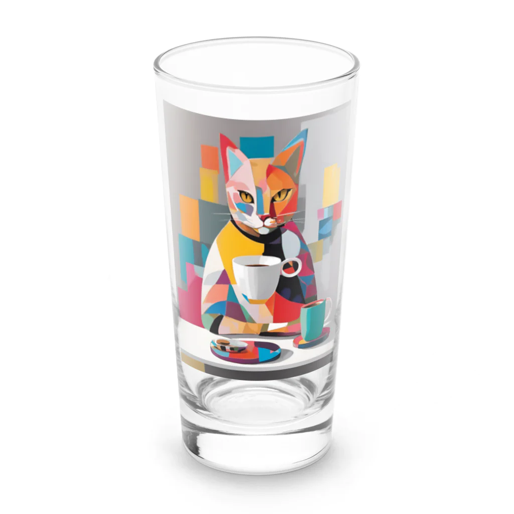 モダン・ミャウのモダン・ミャウ３ Long Sized Water Glass :front