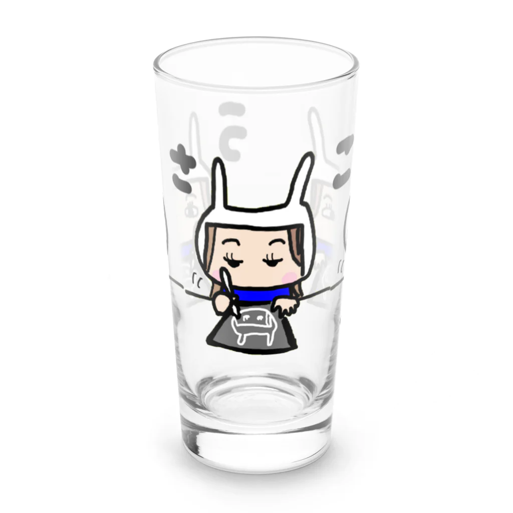 うさこのうさこ Long Sized Water Glass :front