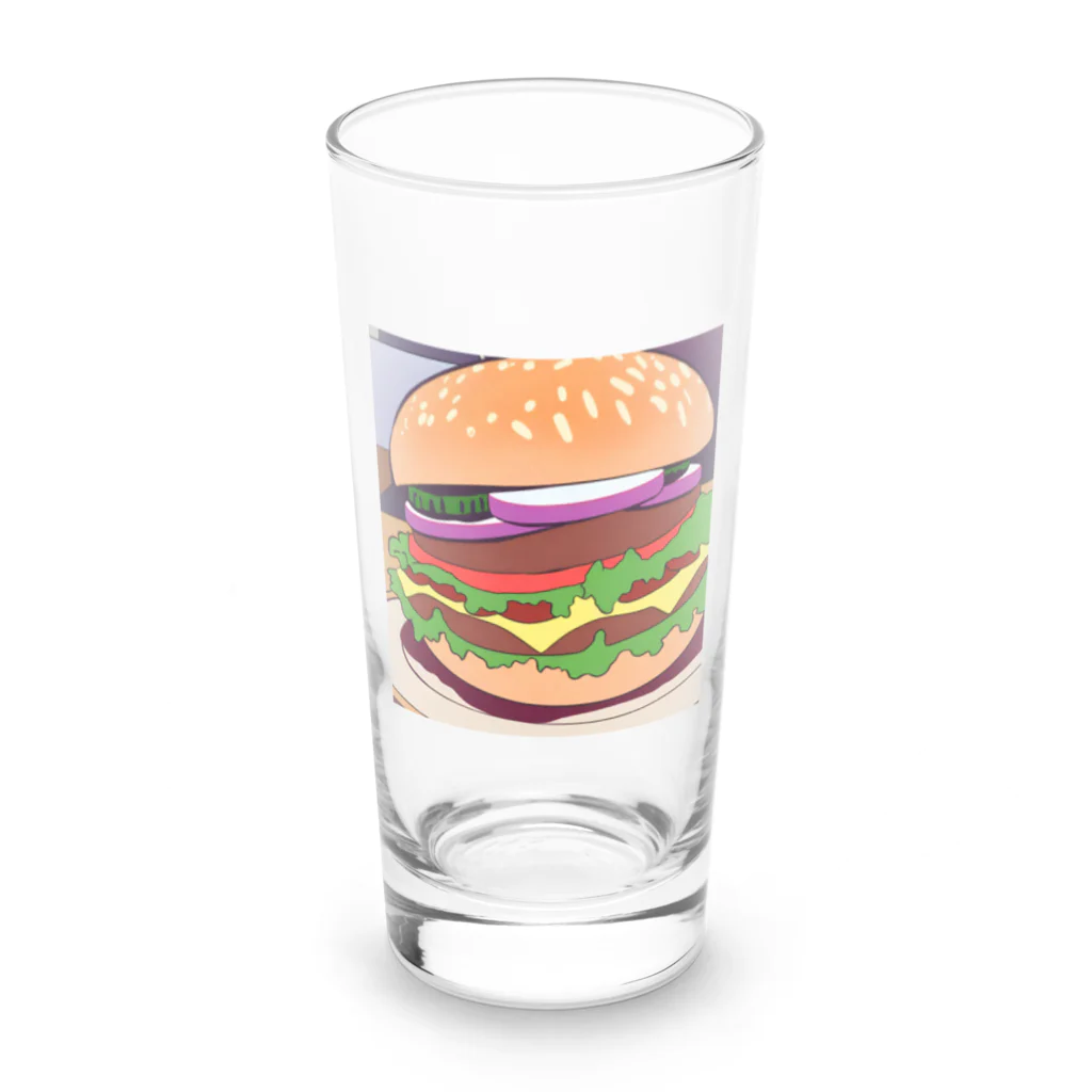 ブレイクスルーのバーガービック Long Sized Water Glass :front