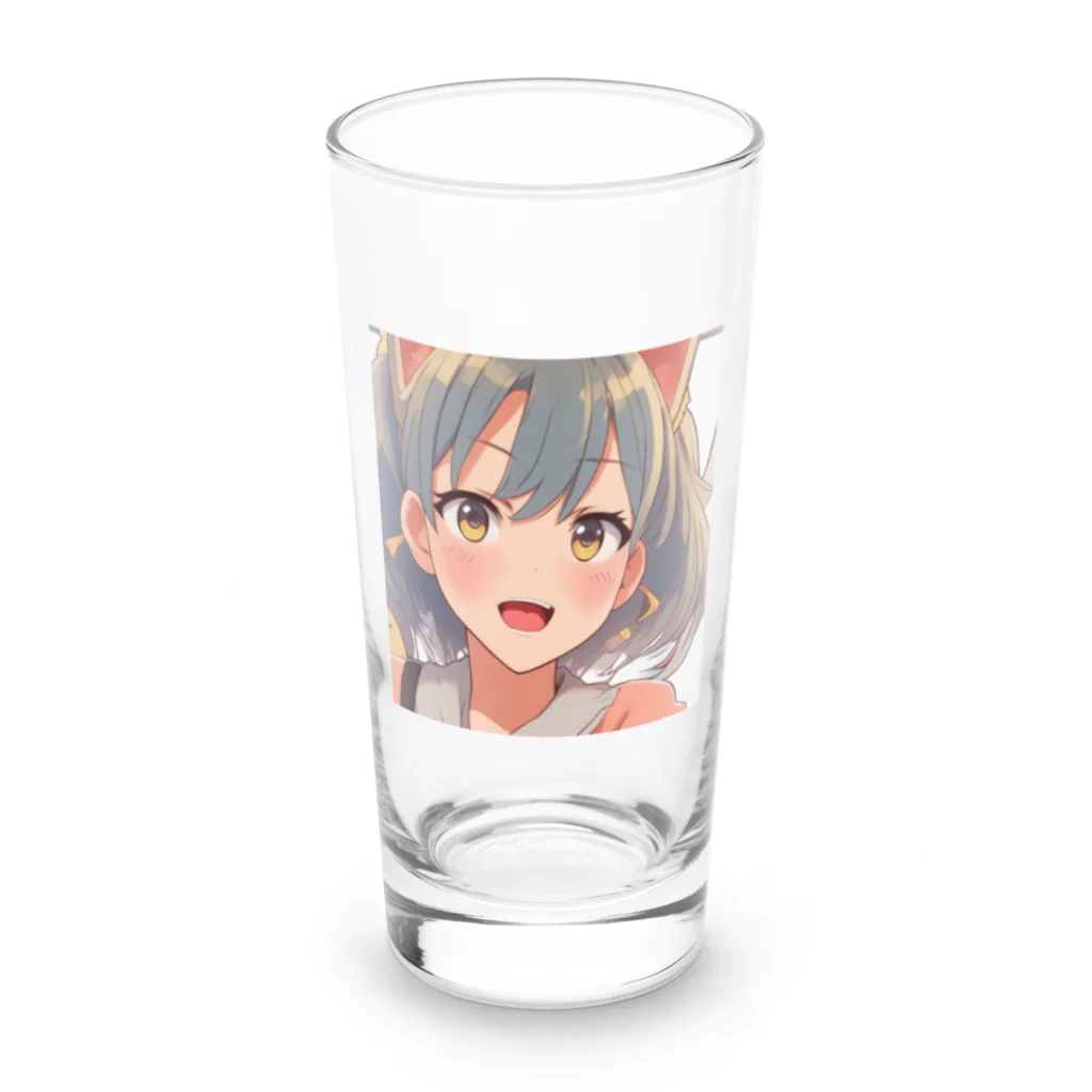 G7のショップの ねこみみの魅力、あなたと共に - ファンタジーグッズ Cat-Eared Beauty: Fantasy Goods to Charm Your Day Long Sized Water Glass :front