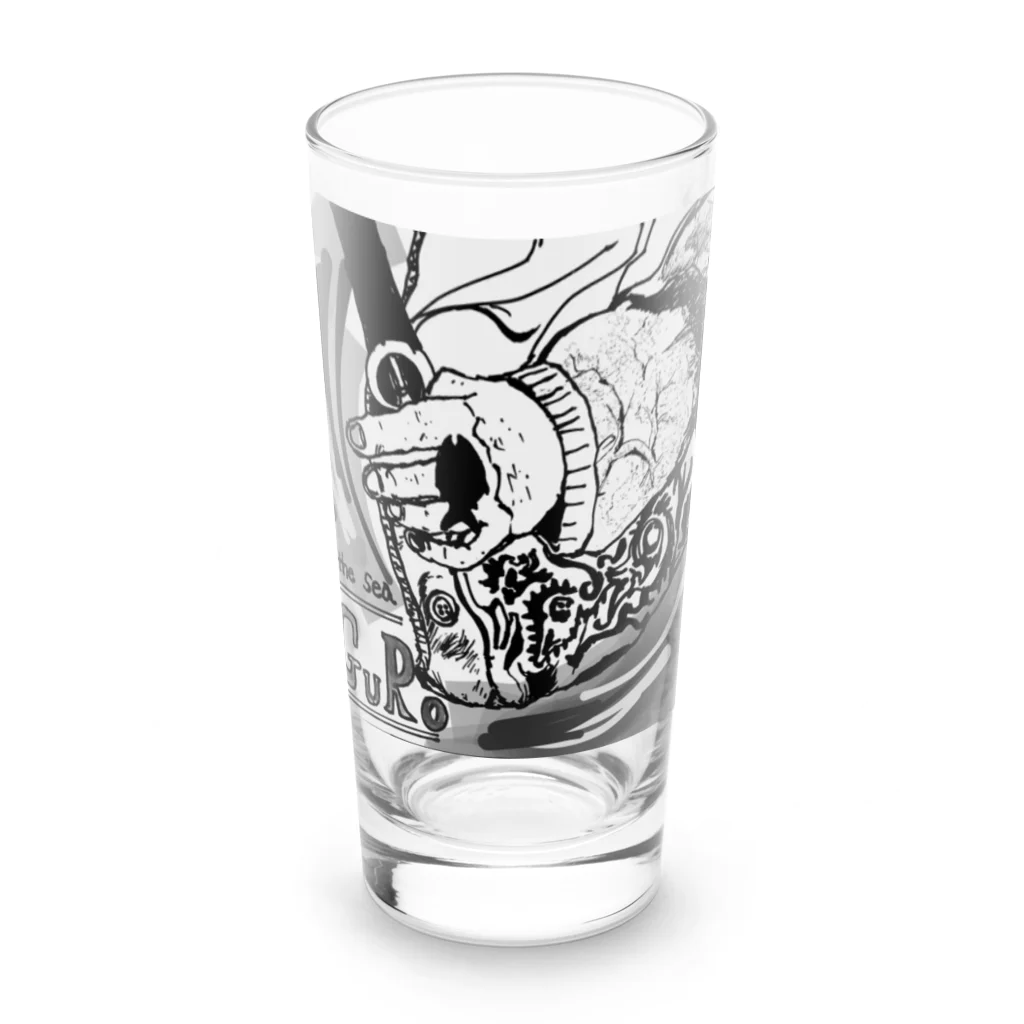 maguro8xpのmaguro Man of the sea Long Sized Water Glass :front