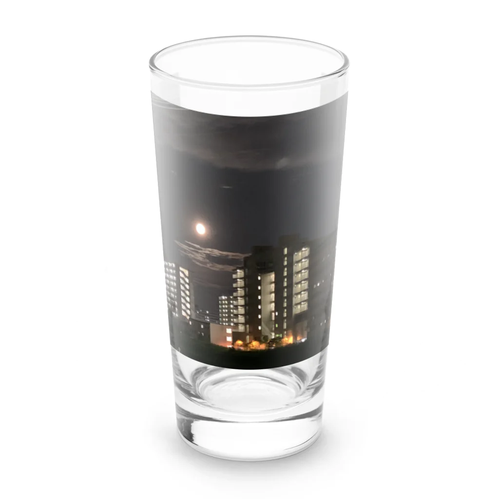 玉手箱のあんこくの街並み Long Sized Water Glass :front