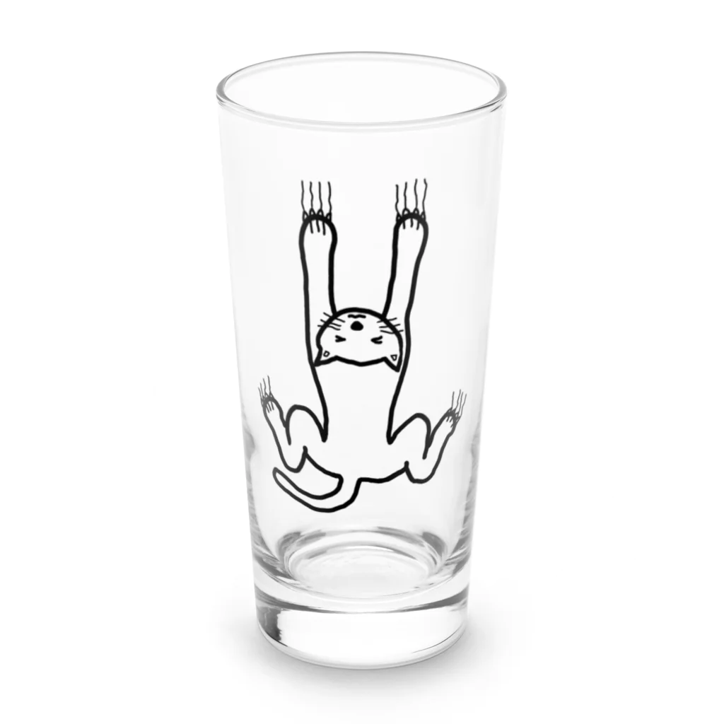 cote2のギリギリねこ Long Sized Water Glass :front