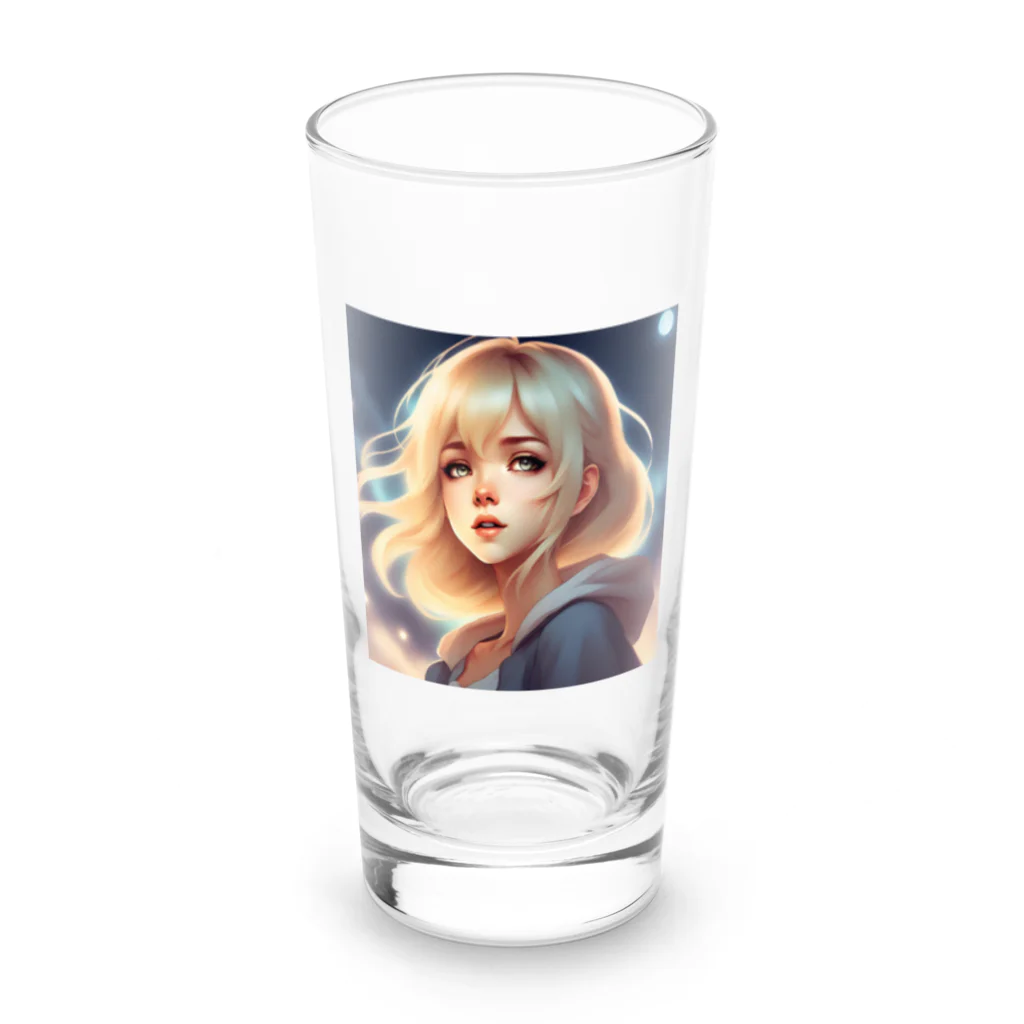 パピコのイラストグッズのLong Sized Water Glass :front