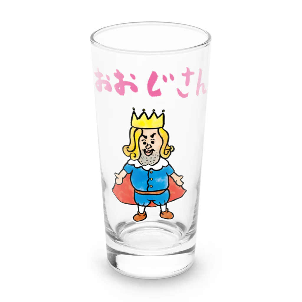 OLDBABY_SHOPのおおじさん Long Sized Water Glass :front