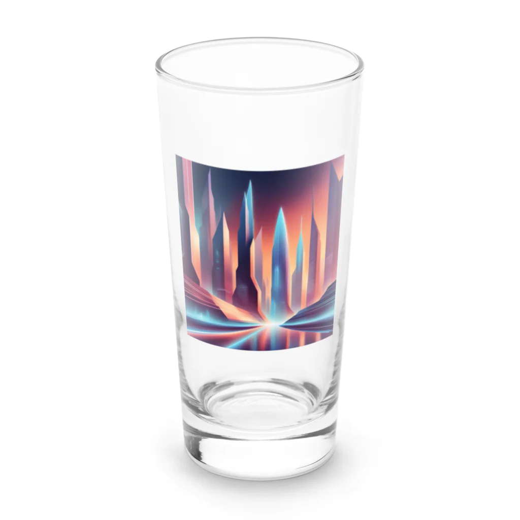 dana_tの未来都市 Long Sized Water Glass :front