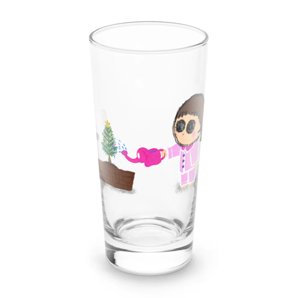 Dot-Takのハッピークリスマス！ Long Sized Water Glass :front