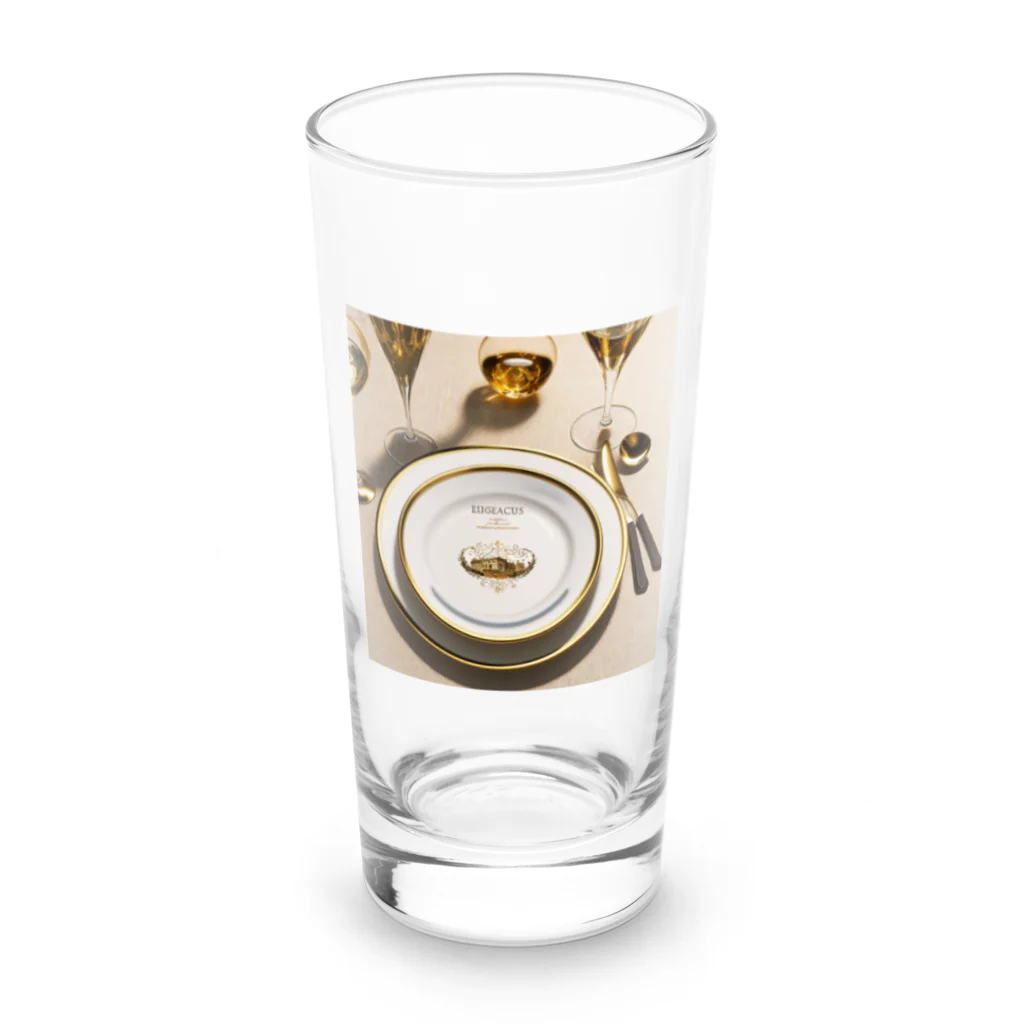 おしゃれなグッズ集の高級なレストラン風　オリジナルグッズ Long Sized Water Glass :front