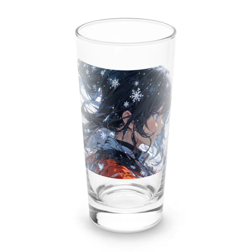 yokogao_styleの冬の横顔 Long Sized Water Glass :front