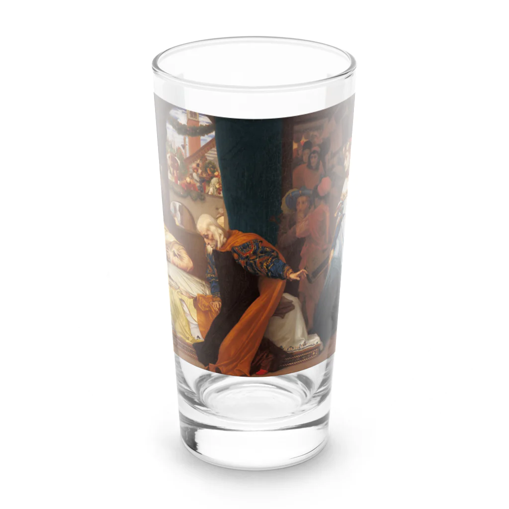 Decor&LuxuryVenusのRomy & July of Greatful eternal Lovers Long Sized Water Glass :front