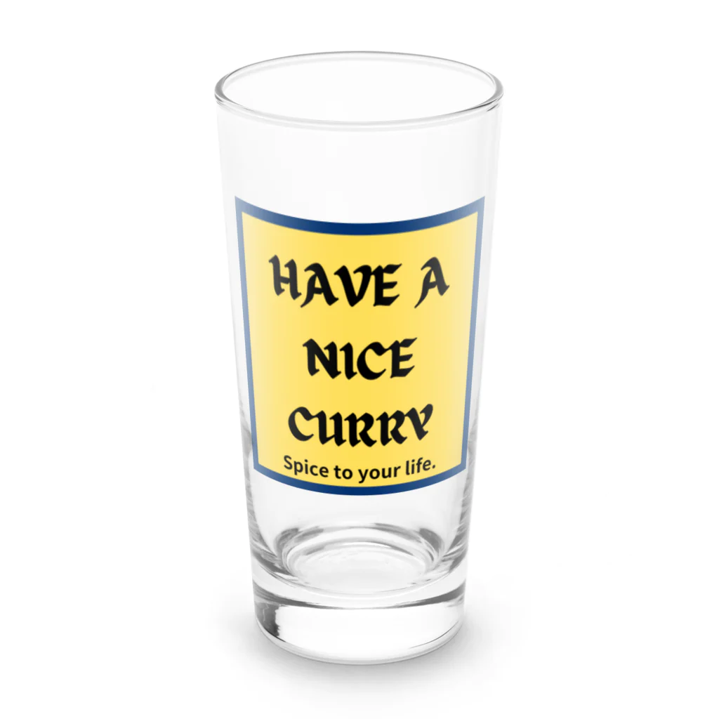 創作スパイスカレーCaravanのHAVE A NICE CURRY Long Sized Water Glass :front