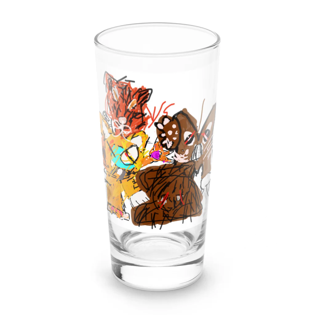 lukanose-kidsのm-tues MR Long Sized Water Glass :front