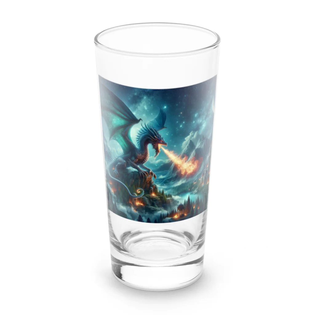 bui0000の幻獣　ドラゴン2 Long Sized Water Glass :front