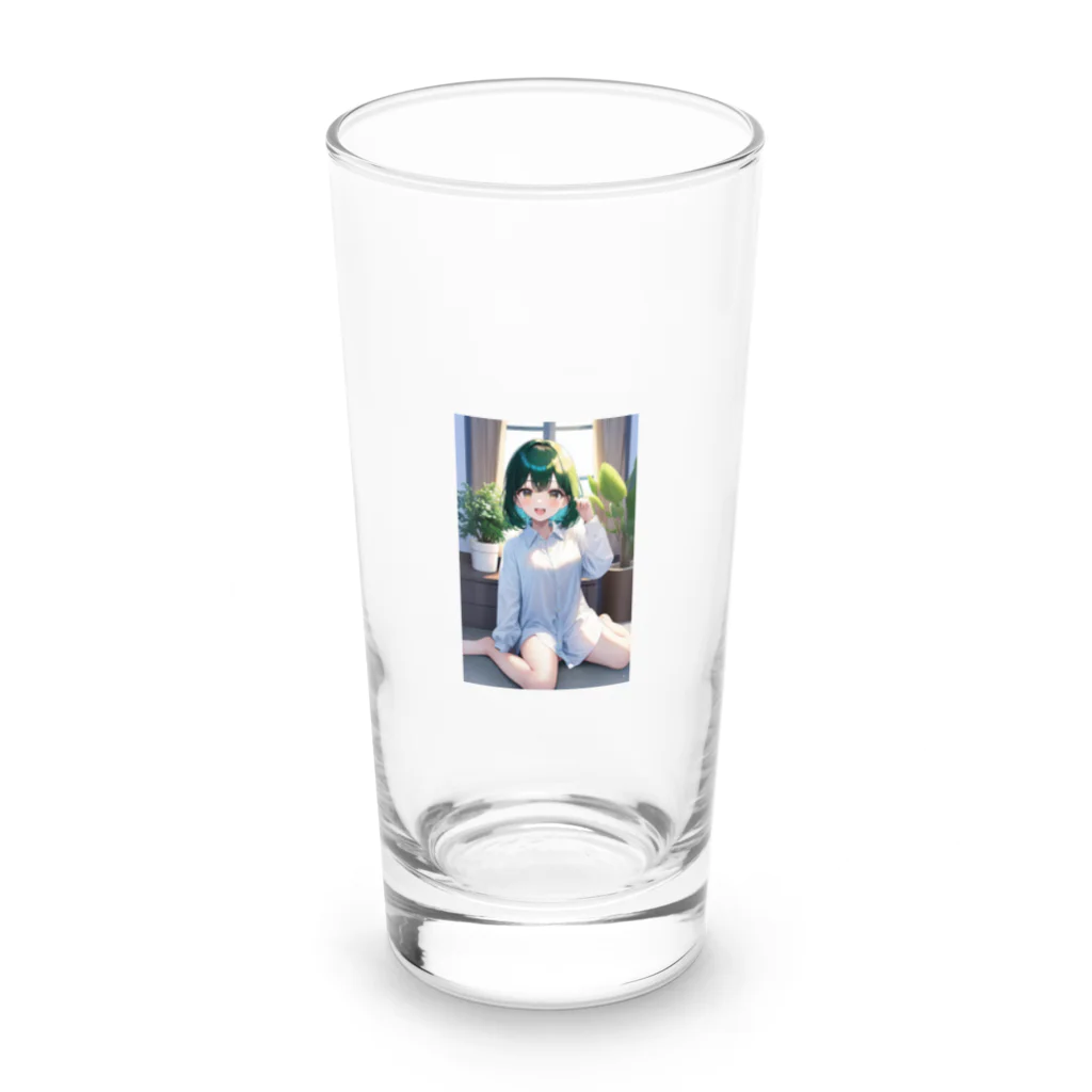 AI美女王国のドット絵あいちゃん Long Sized Water Glass :front