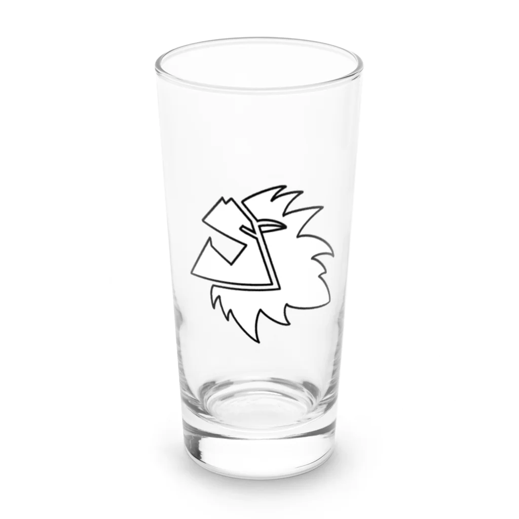 SPLのライパーくん(白) Long Sized Water Glass :front