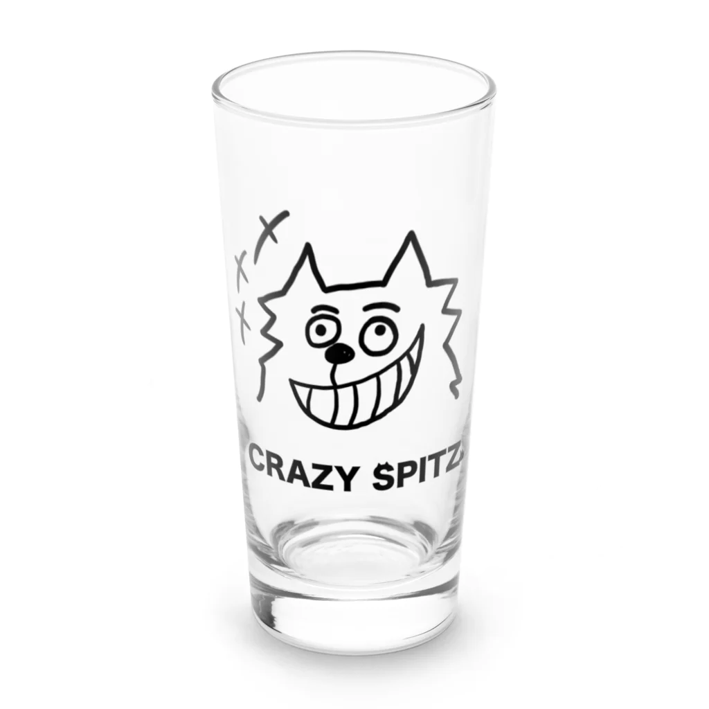 ehime@けだま&もち＆すみのCRAZY SPITZ「HA HA HA」 Long Sized Water Glass :front