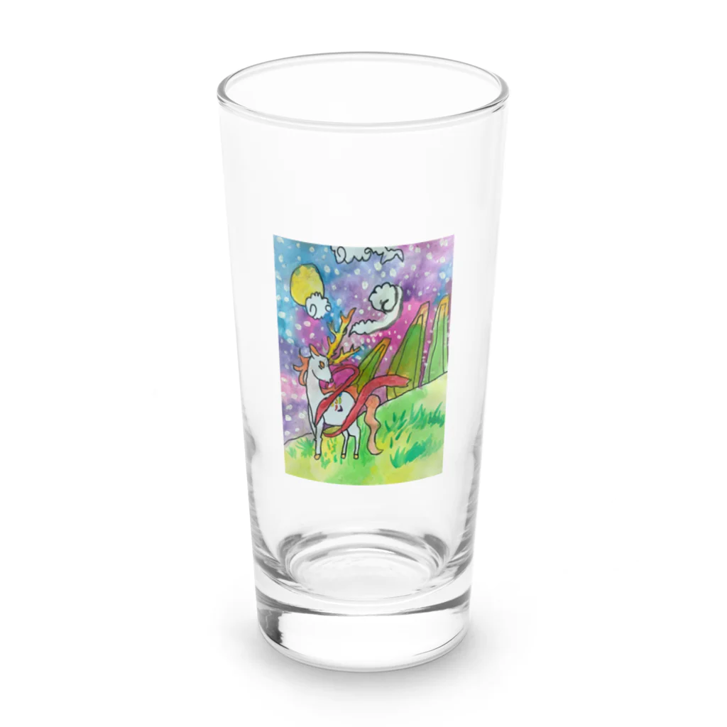 TonyBeckyのユニコーン グッズ Long Sized Water Glass :front