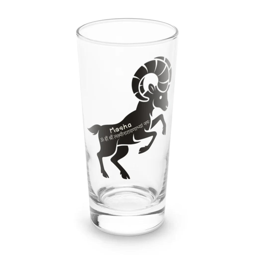 CyberArmadilloのメーシャ (牡羊座) Mesha (Aries) Long Sized Water Glass :front