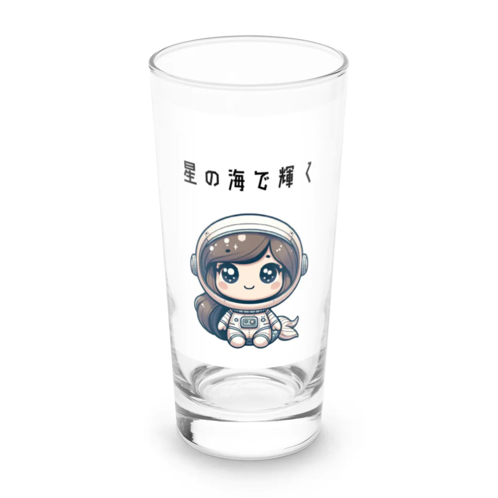 ビーナスキュートちゃんの宇宙のマーメイド Long Sized Water Glass :front