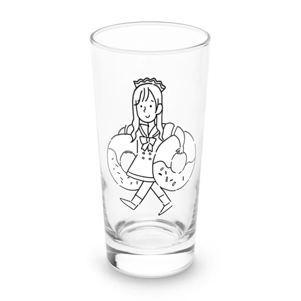  メイドカジノ　アキバギルドのシークレット♡令和 Long Sized Water Glass :front