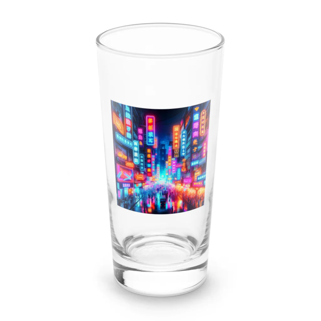 shigetomeのネオンナイト Long Sized Water Glass :front