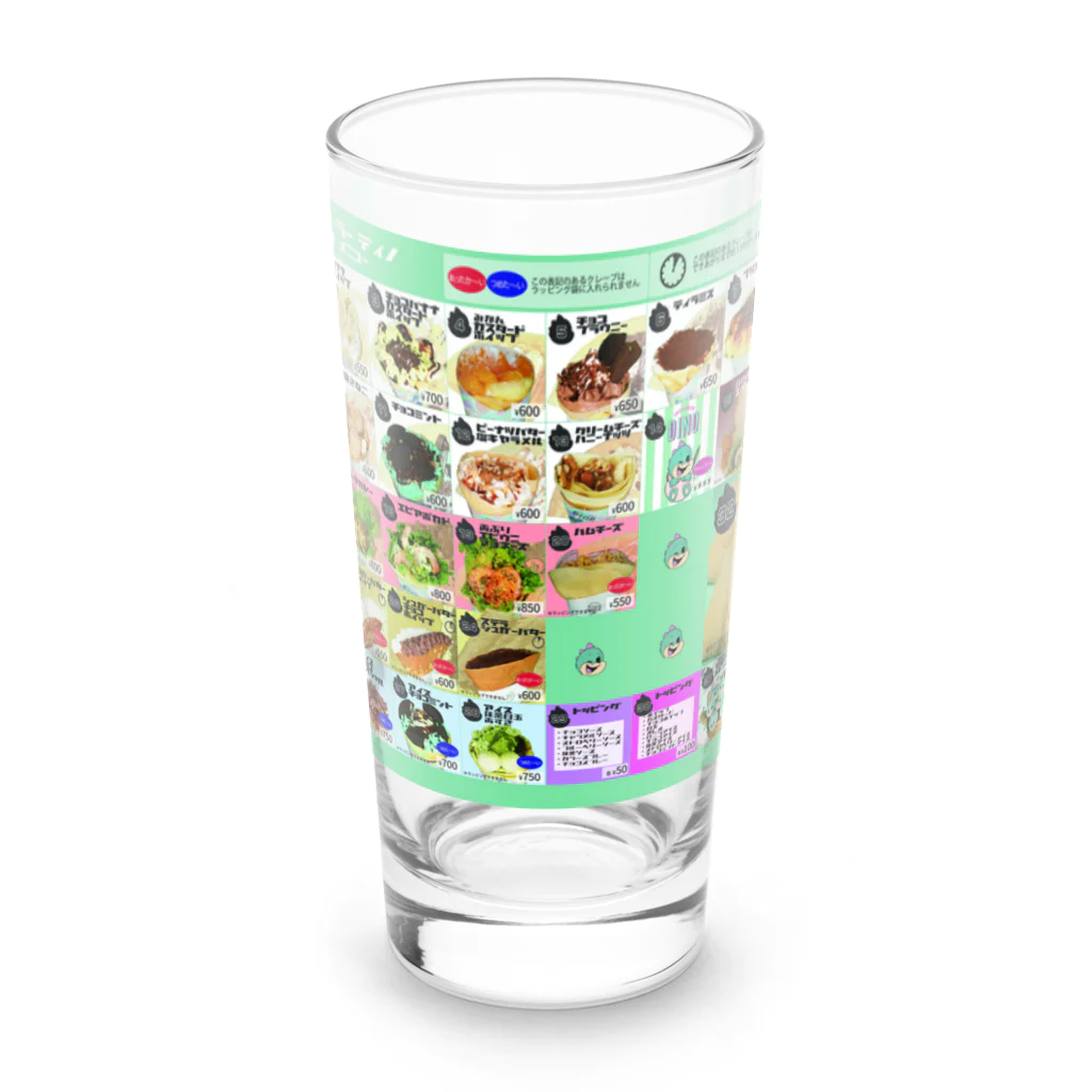 イケイケファミリーのSWEETS PARLOR DINO Long Sized Water Glass :front