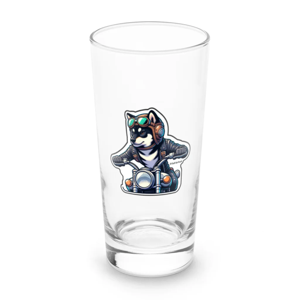 シバライダーロードの柴ライダーロード Long Sized Water Glass :front