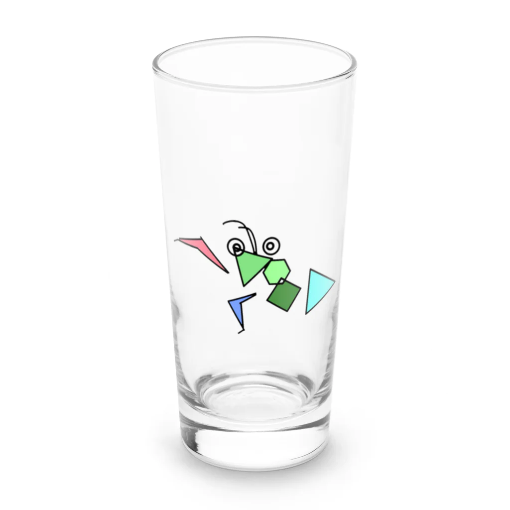 そいのカマキリのきりたろう Long Sized Water Glass :front