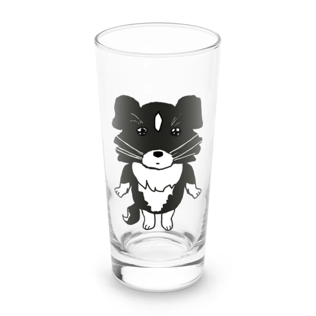 ラスターくんショップのイラストだよ、ラスターくん Long Sized Water Glass :front