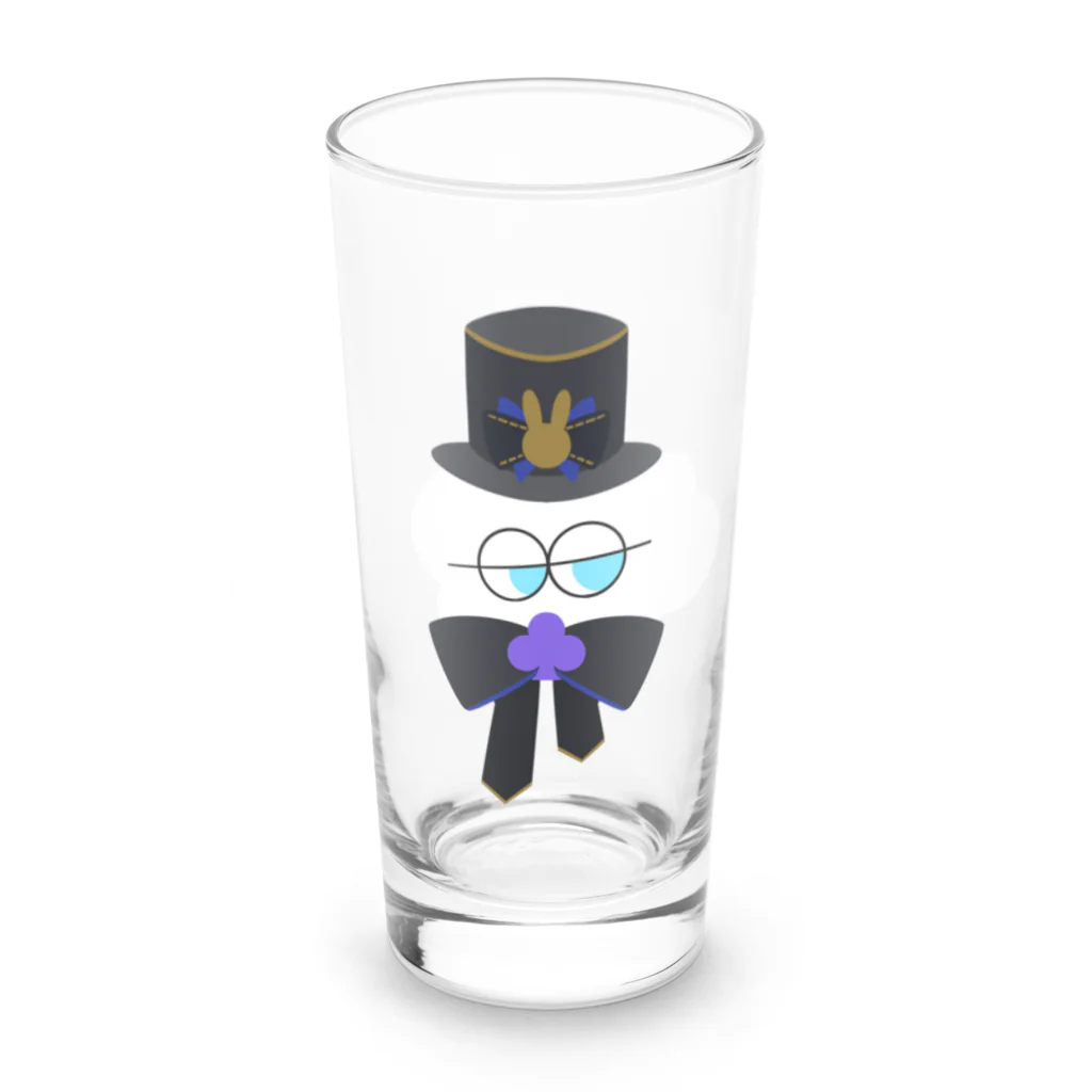 usabit.のぐっず屋さんの水兎ヨルトレードマーク Long Sized Water Glass :front