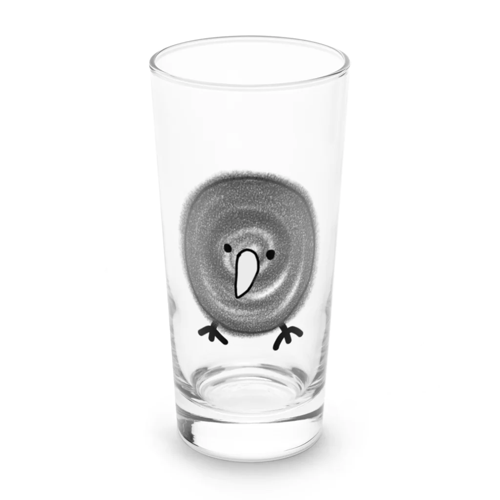 oru-Tのキウイバード Long Sized Water Glass :front