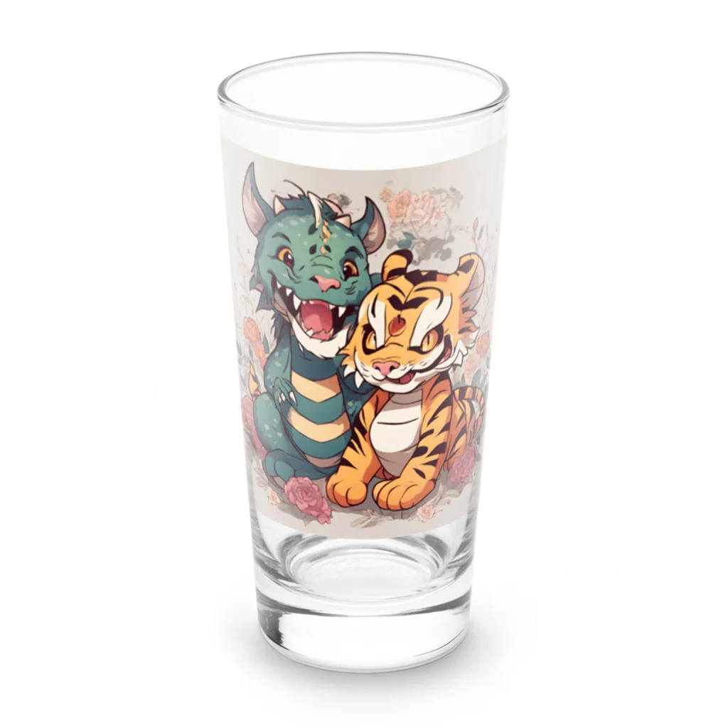 enryuu'sCLUBのPrettywithタイガー＆ドラゴン Long Sized Water Glass :front