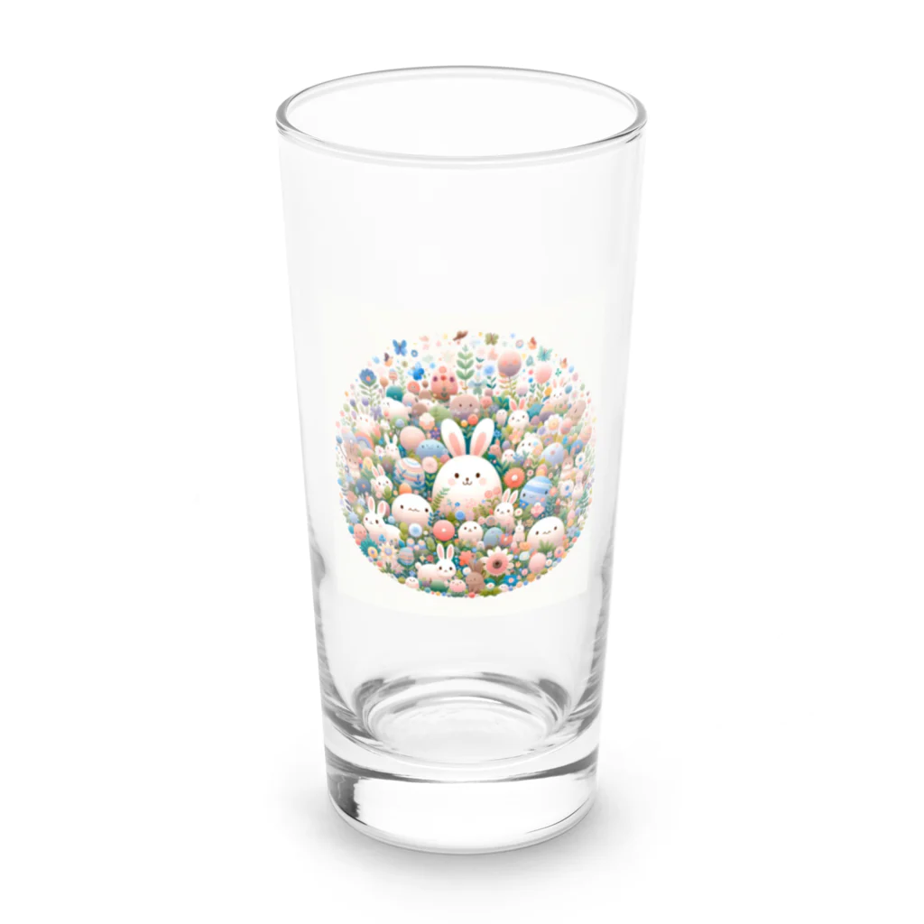 raio-nのハッピーフローラルファンタジー Long Sized Water Glass :front