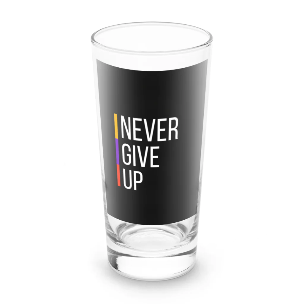 レモングラスのNEVER GIVE UP ネバーギブアップ ロンググラス前面