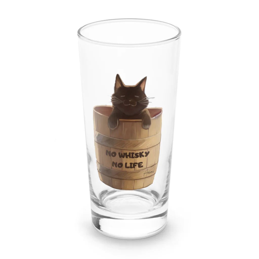 Whisky Oasis 【ウイスキーオアシス】のあんらいオリキャラ Long Sized Water Glass :front