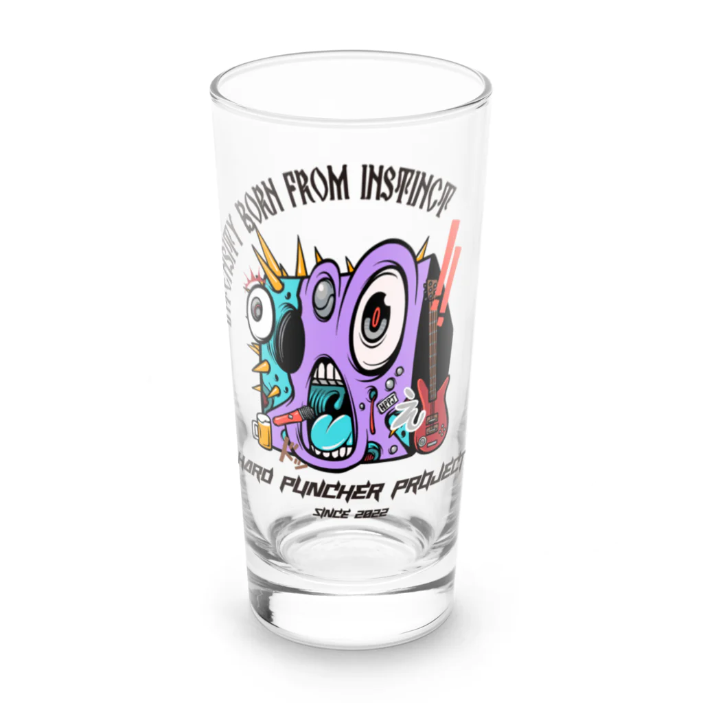 HPPJ-STYLEのCHAOSCUBE Ver.HPPJ_BK Long Sized Water Glass :front