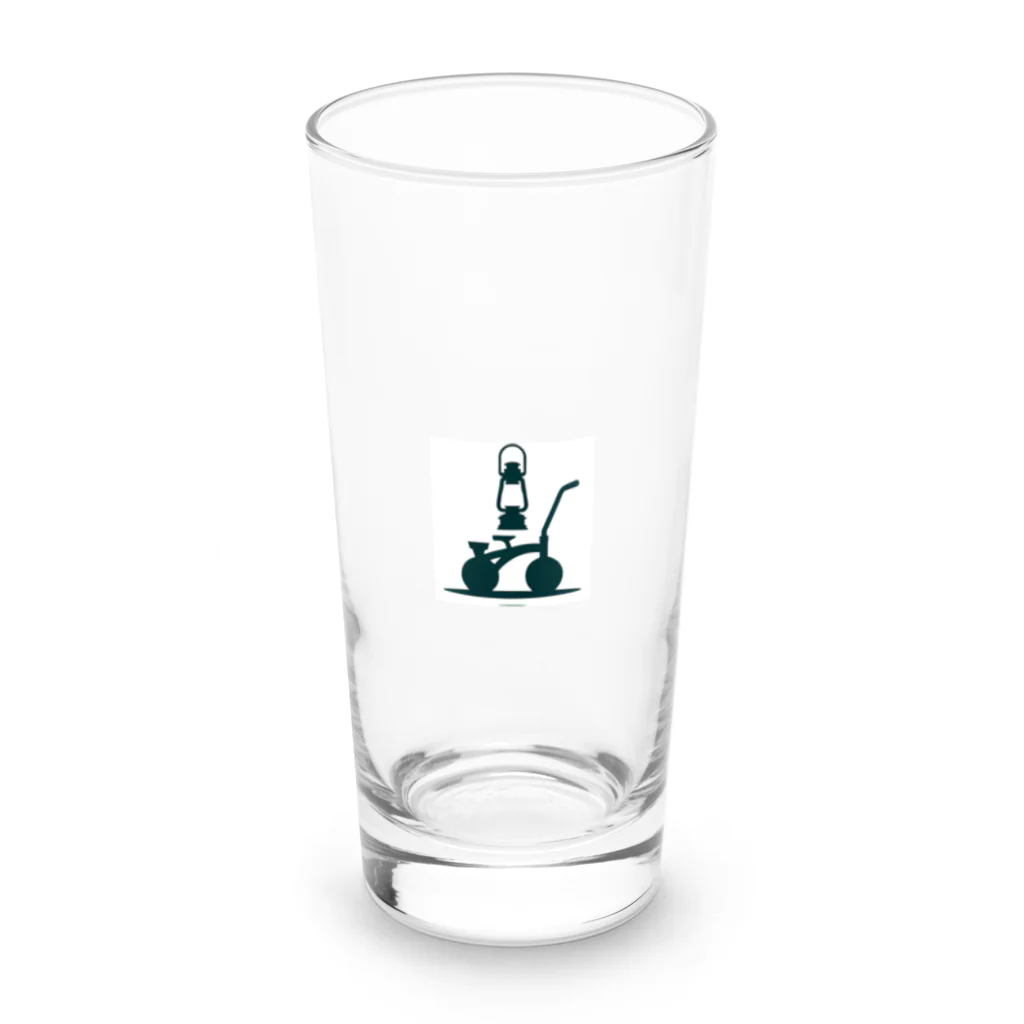 ノスタルジストのレトロリーフ Long Sized Water Glass :front