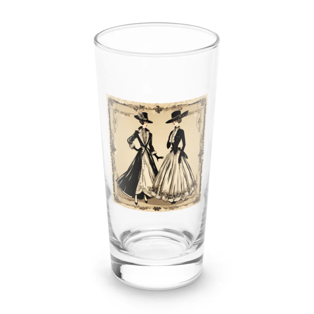 Asami アンティークの貴婦人の調べ Long Sized Water Glass :front