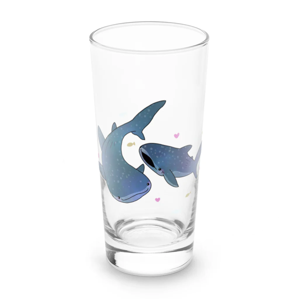 じゅごんの部屋のジンベエブラザーズ Long Sized Water Glass :front