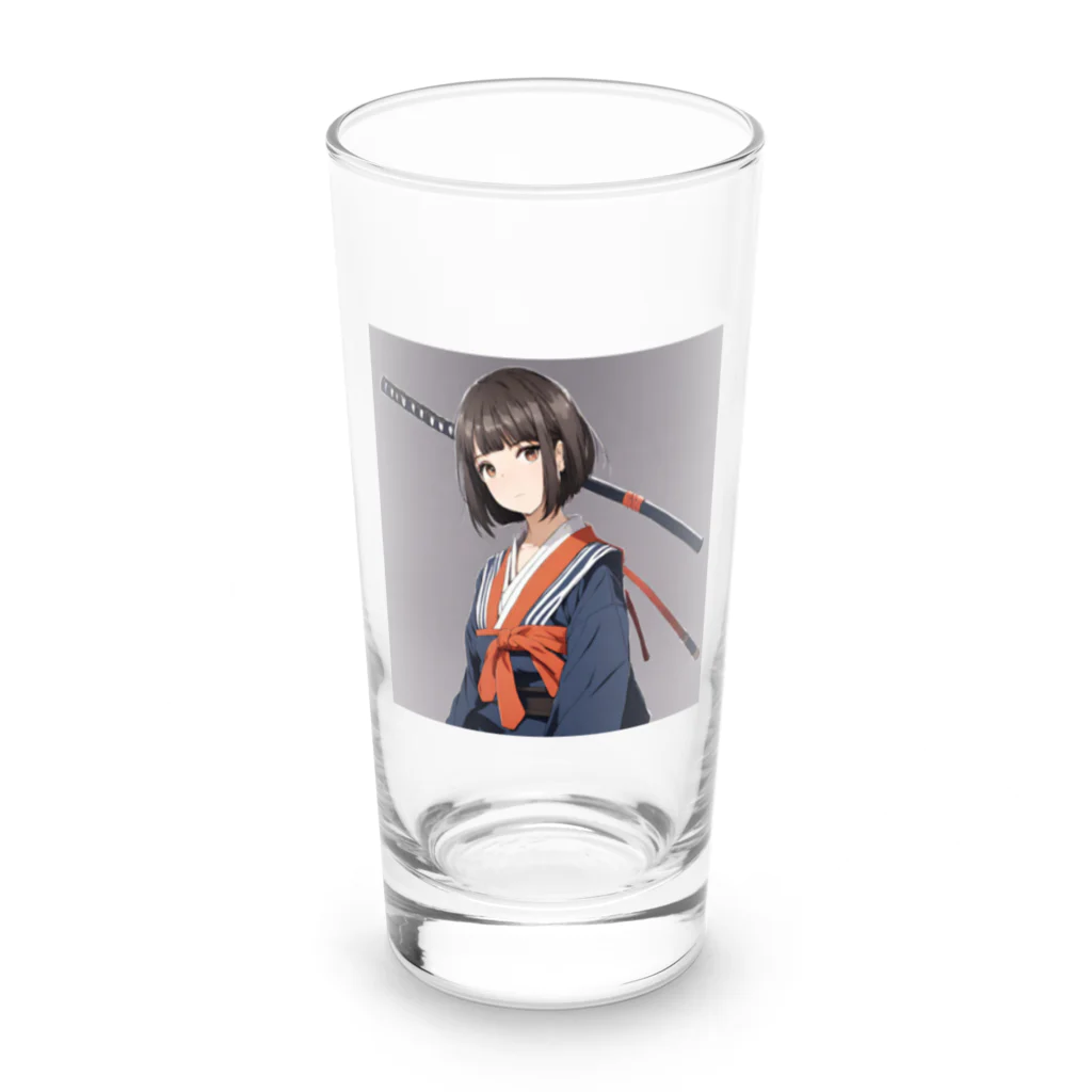 中原ひろふみのSAMURAI女史 Long Sized Water Glass :front