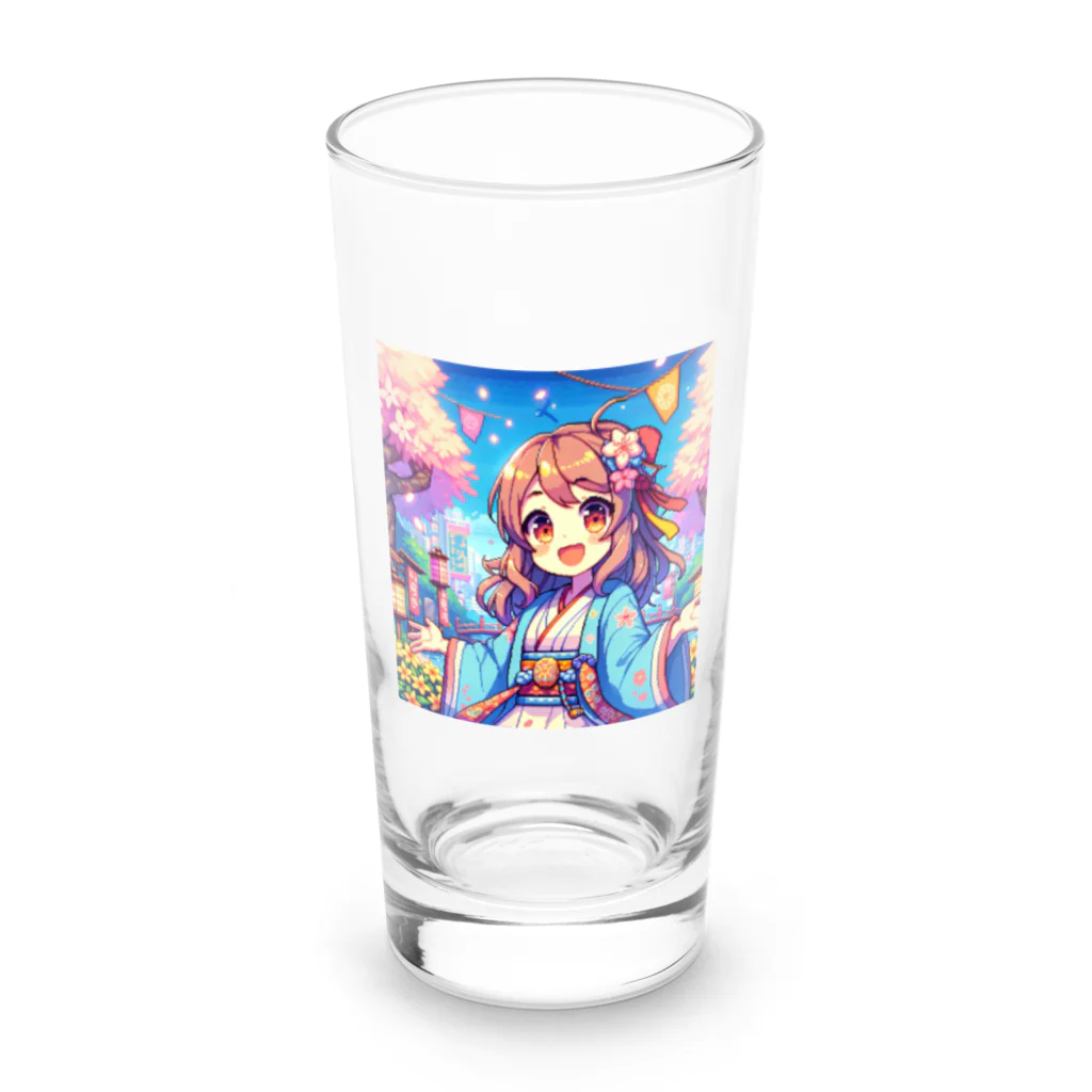 PiXΣLのColorful girl / type1 Long Sized Water Glass :front