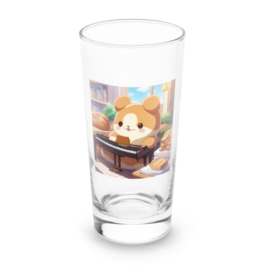 星パンダショップのぱんくまちゃん Long Sized Water Glass :front